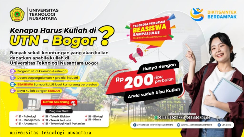 universitas teknologi nusantara